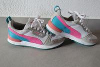 Puma R78 Sneaker, Gr. 38,5, türkis mit pink Baden-Württemberg - Vörstetten Vorschau