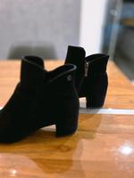 Tamaris Stiefeletten Gr. 41 schwarz Leder Damen Schuhe Nordrhein-Westfalen - Bünde Vorschau