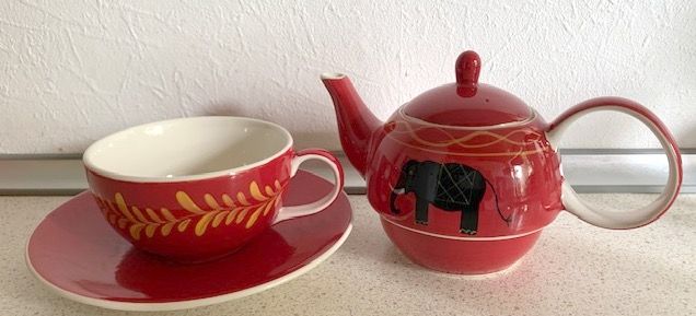 3-teiliges Tee Set Tea for One Set "Benares" NEU und unbenutzt in Barmstedt