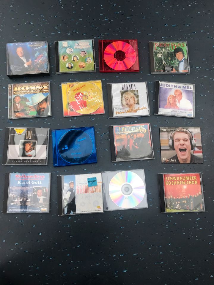 Musik CD Sammlung in Tapfheim