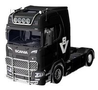 NZG Scania 730S 4x2 V8 Black mit V8-Dekor Modellauto 1:18 Hessen - Driedorf Vorschau