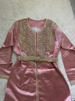 Kaftan - marokkanisches Kleid - Takshita - Dfin mit Gürtel Rosa Hessen - Dreieich Vorschau