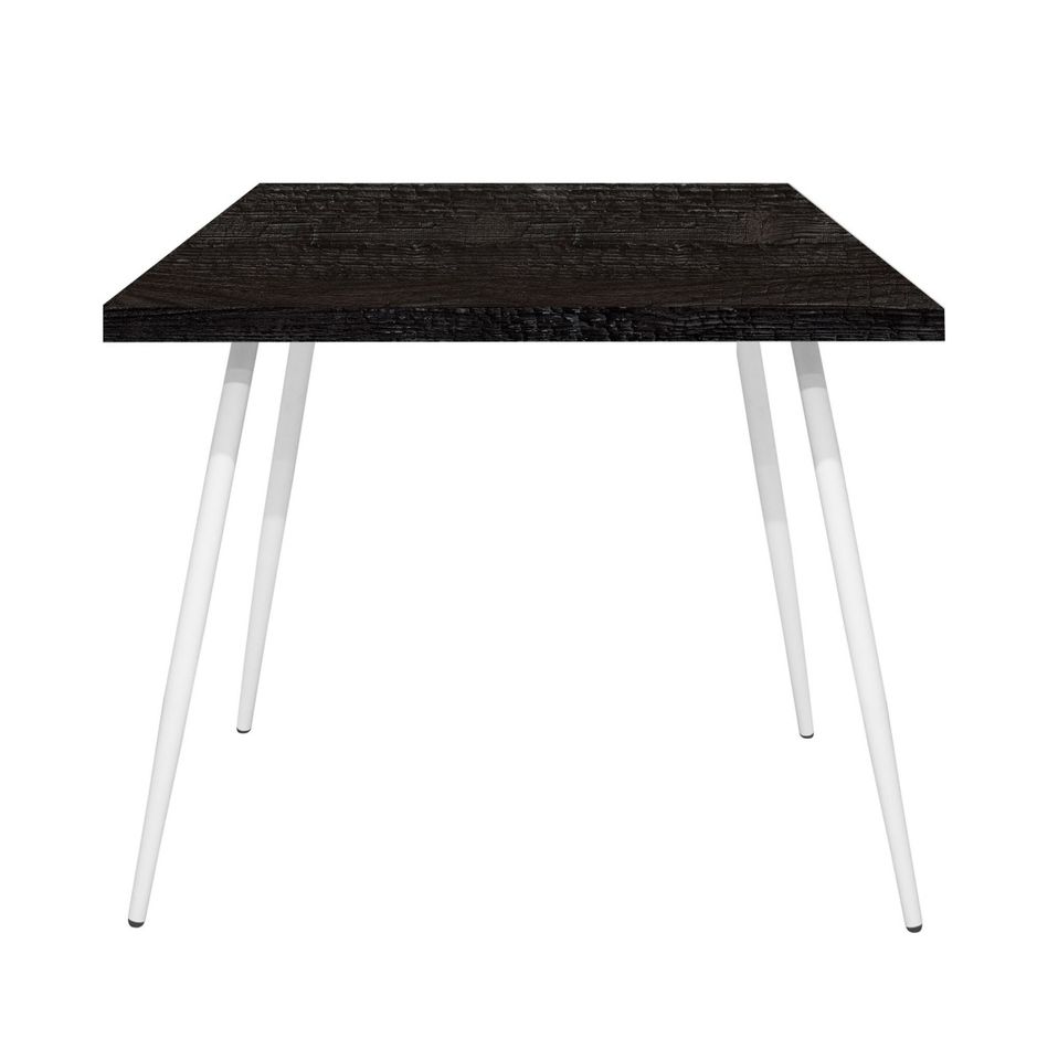 Bistrotisch Ekatrinna 70x70x75 weiß matt/flamed wood black 14522 in Herford