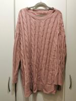 Strickkleid mit groben Zopfstrickmuster Altrosa SHEIN S 36 / M 38 Nordrhein-Westfalen - Nümbrecht Vorschau