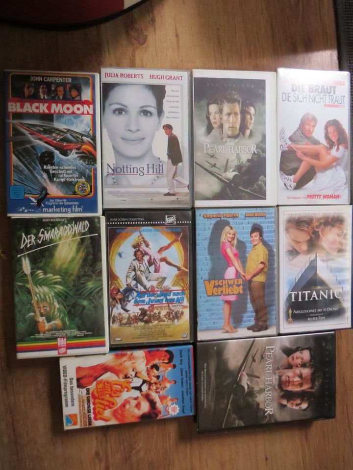 RETRO Filme schöne Videokassette/Erwachsene-10Stck für 15 Euro in Remscheid