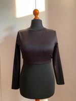 Bauchfreies rückenfreies Basic top Damen mit schnüren schwarz Dresden - Striesen-Süd Vorschau