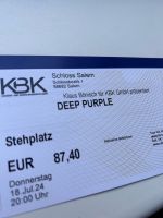 Deep Purple Concert Ticket Findorff - Findorff-Bürgerweide Vorschau