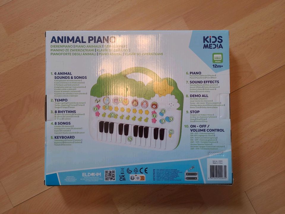 NEU&OVP: Kinder Klavier Tiere Animal Piano in Dresden