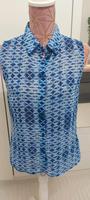 Sommer Bluse Zara in blau Gr. S Neu mit Etikett Niedersachsen - Dinklage Vorschau