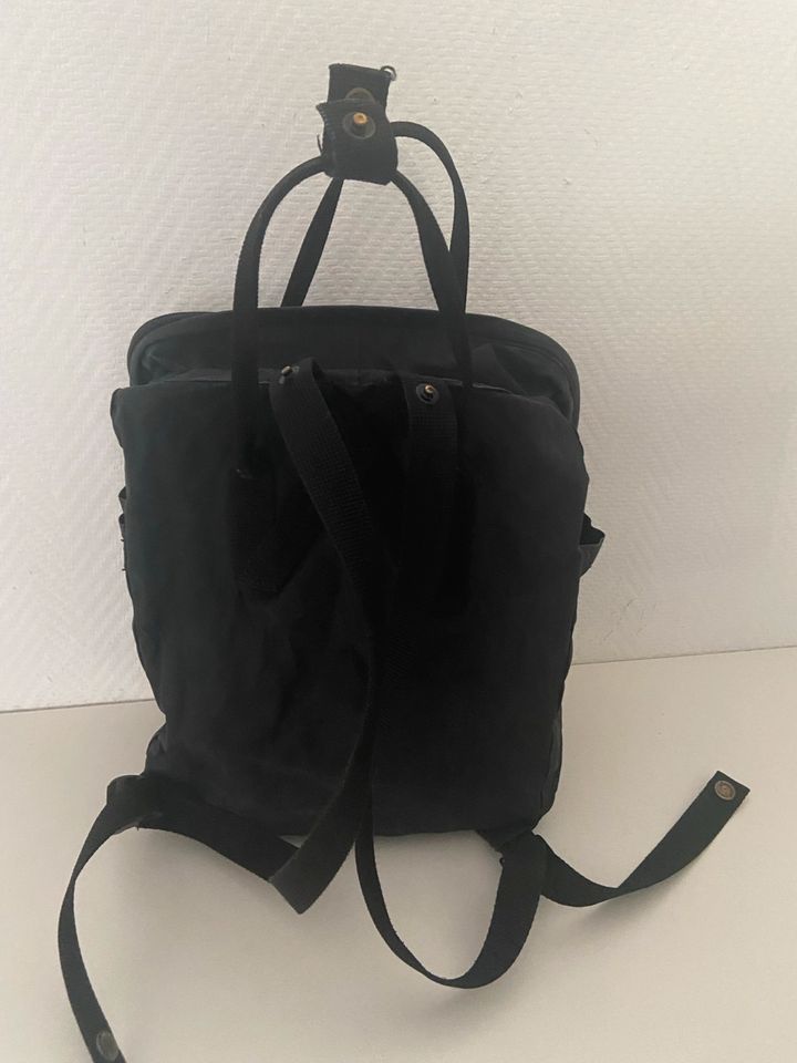 Rucksack Fjällraven Kanken schwarz in Dortmund