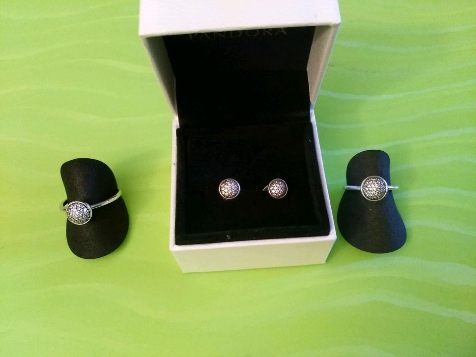 Pandora Pave Glänzende Tröpfchen Ringe Gr. 50 + 60 + Ohrstecker * in  Niedersachsen - Celle | eBay Kleinanzeigen ist jetzt Kleinanzeigen