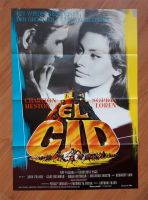 EL CID - Kinoplakat A1 - Gefaltet / Charlton Heston  Sophia Loren Hessen - Bensheim Vorschau