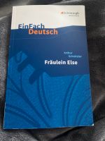 Fräulein Else Arthur Schnitzler Niedersachsen - Delmenhorst Vorschau