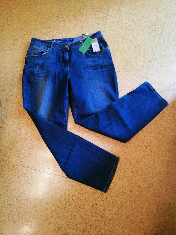 Cecil 7/8 Jeans Hose Damen Gr. 34/28 (44) blau neu mit Etikett in  Baden-Württemberg - Baienfurt | eBay Kleinanzeigen ist jetzt Kleinanzeigen