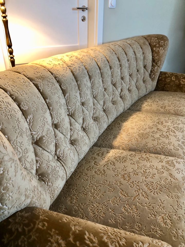 Sonderpreis! Mega Sofa Couch alt Mid Century 60 er Vintage Retro in Neumünster