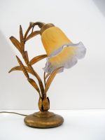 Jugendstil Antik floral Lampe Tischlampe Tischleuchte Glasschirm Bayern - Amorbach Vorschau