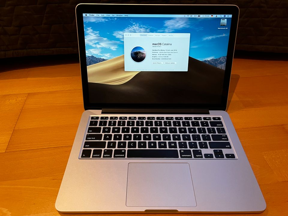 MacBook Pro 13", Late 2013, sehr guter Zustand, mit OVP in Aachen