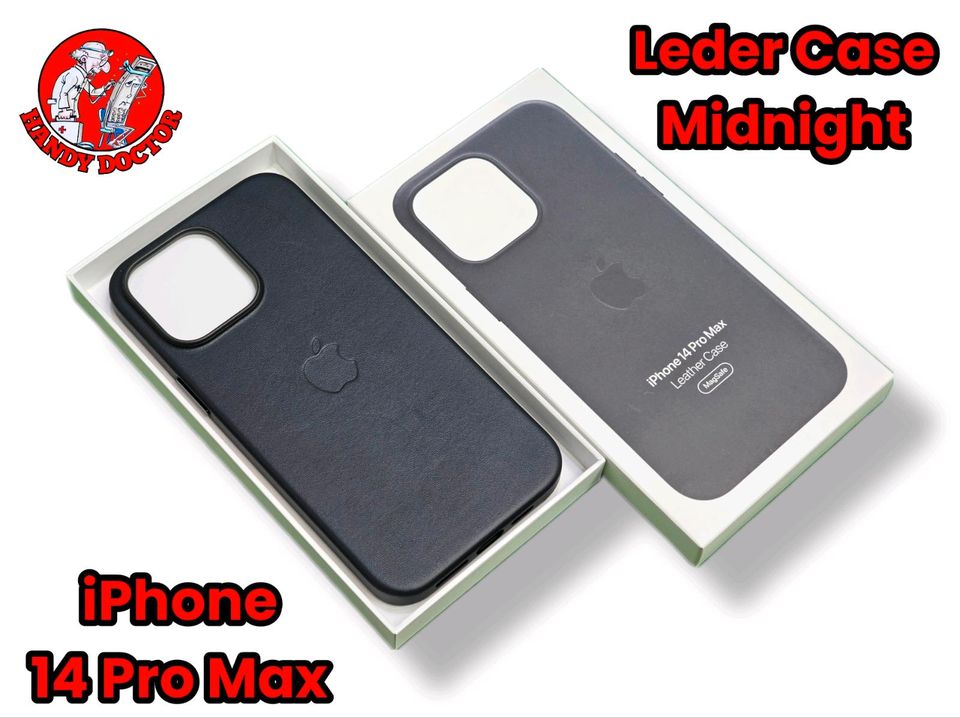 Original iPhone 14 Pro Max Plus Silicone Clear Leder Case Hülle in Recklinghausen