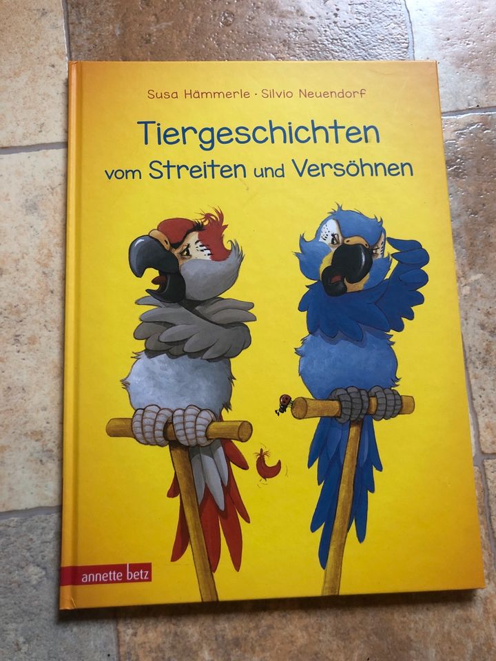 Annette Betz, Buch „Tiergeschichten vom Streiten und Versöhnen“ in Neustadt a.d.Donau