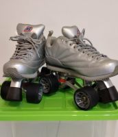 K2 Damen Rollerskates Rollschuhe Inline-Skates Silber Gr.38 Nordrhein-Westfalen - Nörvenich Vorschau