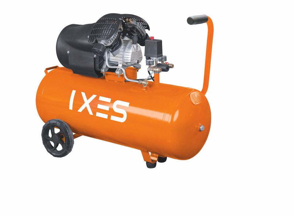 IXES Kompressor 100L Luftkompressor 10 bar Druckluft 3PS 412L/min in Lübbecke 