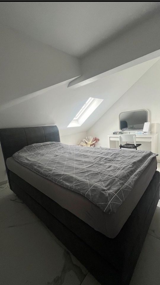 Boxspringbett Runner in Grau ca. 90x200cm in Dietzenbach