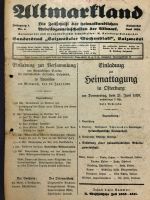 "Altmarkland" von 1928 - Heimatkunde zum Nachlesen Hannover - Mitte Vorschau