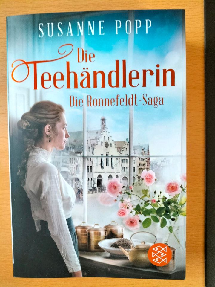 Die Teehändlerin, Roman von Susanne Popp in Wöllstein