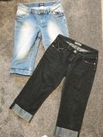 Kleider Set Paket 2 Capri Jeans Hosen Sommer Damen Urlaub M 38 Niedersachsen - Bad Eilsen Vorschau