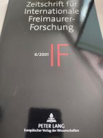 Zeitschrift für Internationale Freimaurerforschung, Heft 6/2001 Rheinland-Pfalz - Konz Vorschau