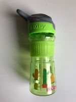 Nuby Trinkflasche mit Strohhalm 360 ml grün Sachsen - Bad Dueben Vorschau