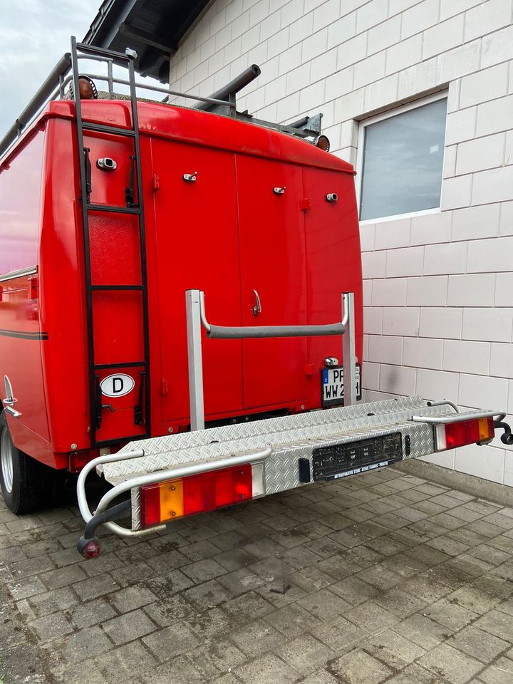 Camper / Feuerwehrauto Daimler- Benz 408 mit H- Zulassung in Remchingen
