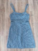 Kleid Mango Größe XS 34 blau weiß geblümt Cutout Bayern - Reichertshofen Vorschau