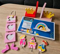 Deko Kinderzimmer Prinzessin Regal Buchstützen Haken Set Nordrhein-Westfalen - Oer-Erkenschwick Vorschau