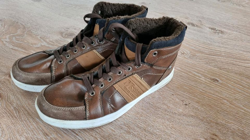 Montega Boots gefüttert Gr 40 in Erdmannhausen