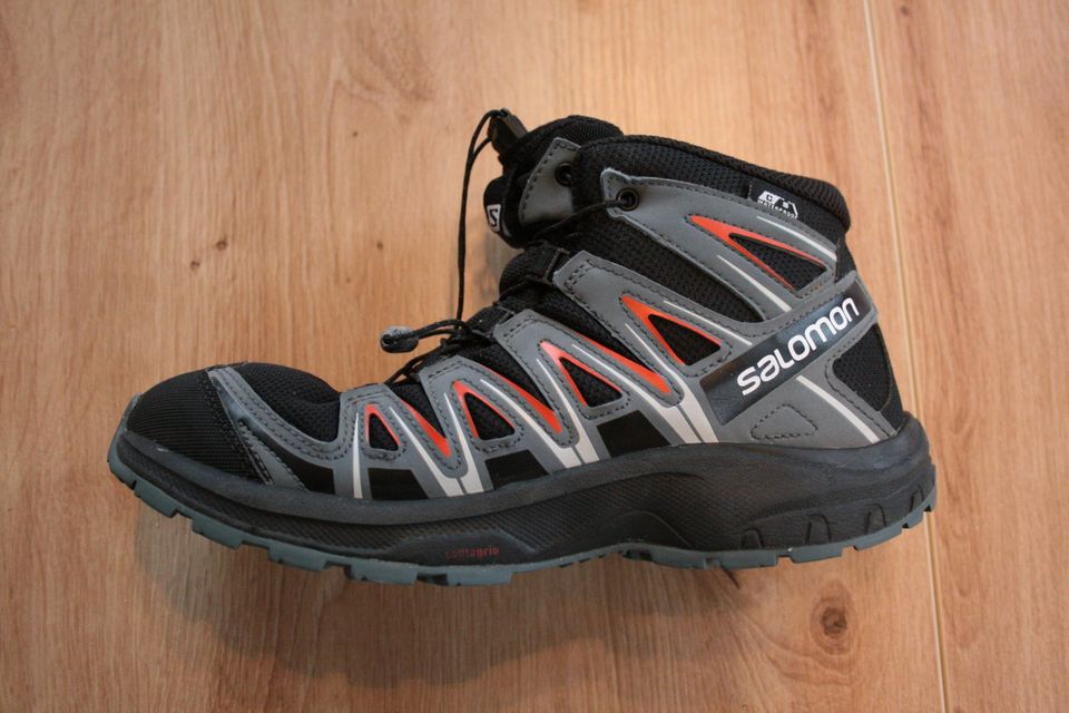 Salomon hoher, leichter Wanderschuh XA Pro Gr. 37 schwarz in Lahnstein