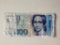 Banknote 100 Deutsche Mark DM Banknote 1991 Clara Schumann Niedersachsen - Horneburg Vorschau