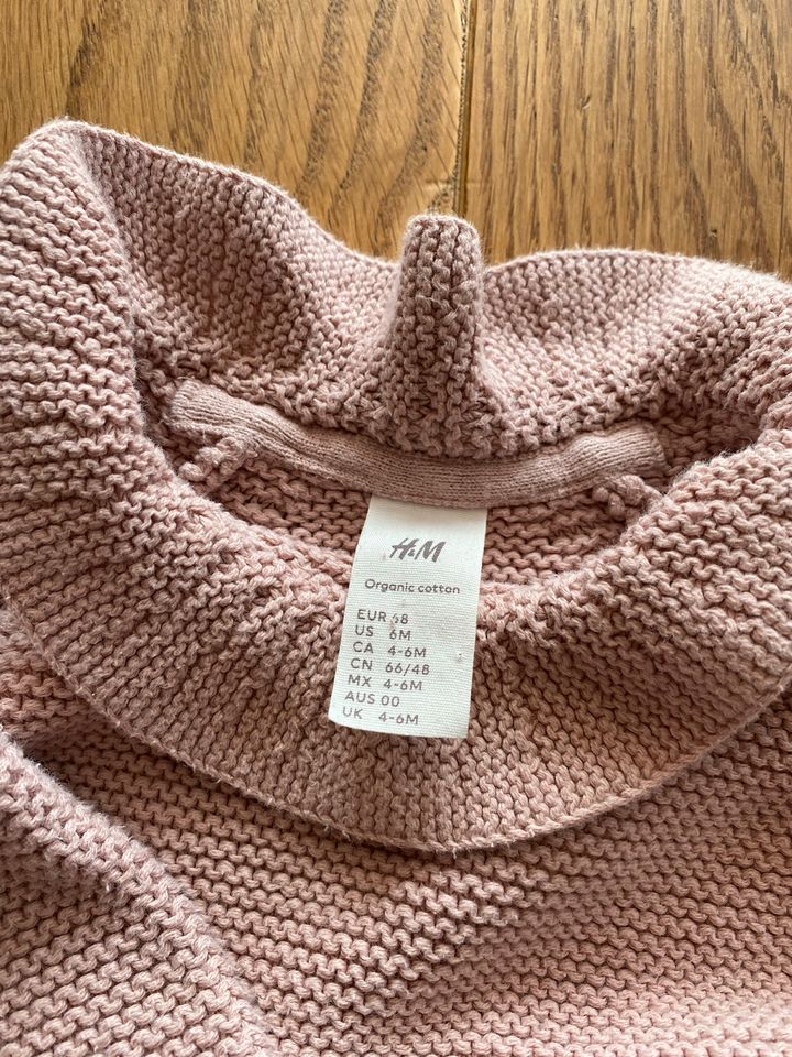 H&M 2er Set Baumwollstrick in rosé (Gr. 68) in Eckental 