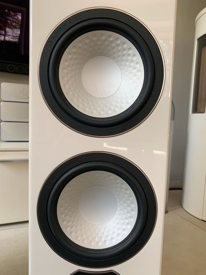 Monitor Audio Silver RX 8, Weiss hochglanz, TOP Zustand in Burgdorf