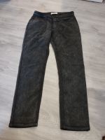 Schwarz graue Jeans Hose Damen Gr. S 36 size 27 Niedersachsen - Düdenbüttel Vorschau