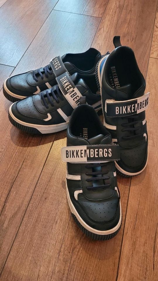 Zwillinge Bikkembergs Junior 40 Sneaker Schuhe sehr gepflegt in Gelsenkirchen