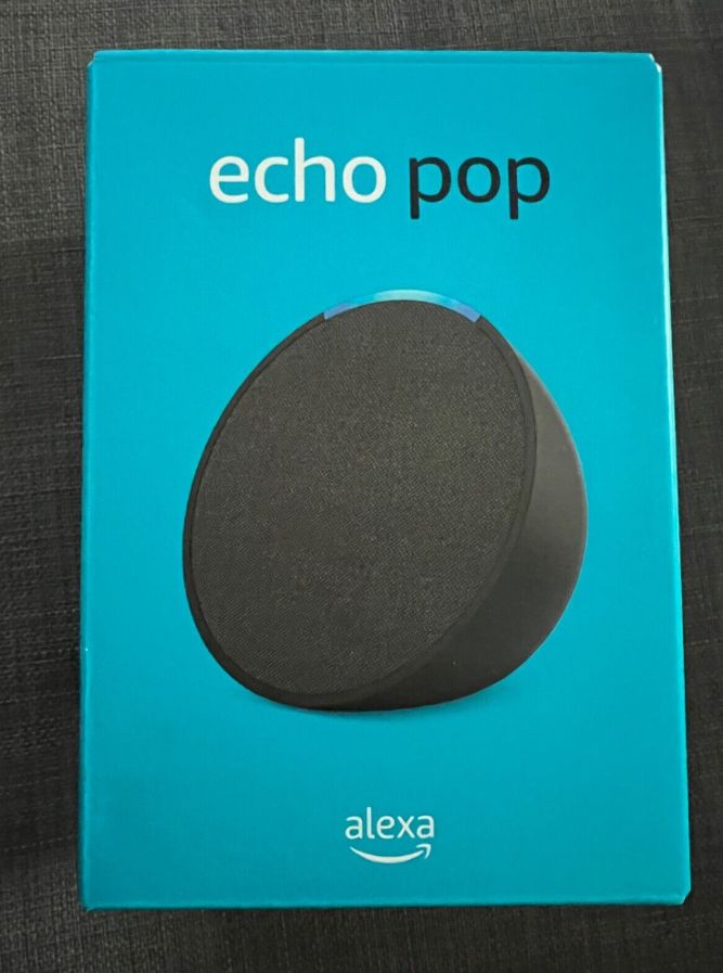 Ungeöffnet neu Alexa echo pop in schwarz/anthrazit in Bielefeld