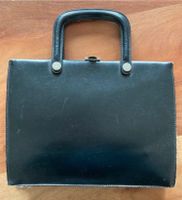 Vintage Handtasche Leder schwarz Bochum - Bochum-Wattenscheid Vorschau