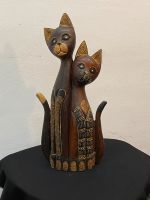 Formano Deko Katzen 60 cm Holz Nordrhein-Westfalen - Zülpich Vorschau