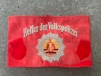 original DDR Armbinde Helfer der Volkspolizei Arm Binde Sachsen - Pesterwitz Vorschau