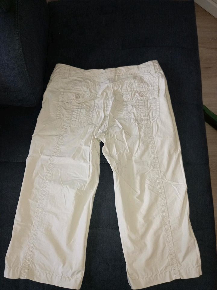 S.Oliver Hose 3/4 Creme in Friesoythe