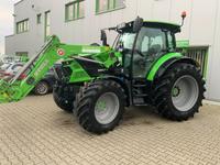 Deutz Fahr Traktor Agrotron 6130TTV mit Stoll Frontladerschwinge Niedersachsen - Berne Vorschau