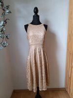 NEU Spitze Kleid Gr M creme beige A-linie Hessen - Erlensee Vorschau