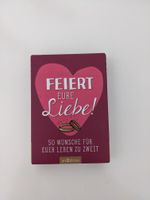 NEU: Karten "Feiert eure Liebe, 50 Wünsche" - Hochzeit Geschenk Kr. München - Haar Vorschau