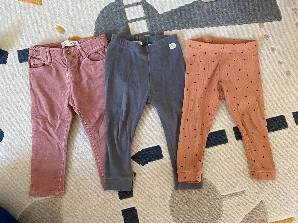 Hosen/Leggins, Mädchen Gr 86 (Zara und Primark) in Ernsgaden